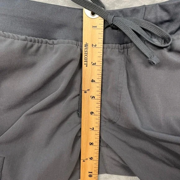 Mandala Scrub Joggers Women XXS Petite Gray Equa-Tek Cargo Medical Pants - Picture 12 of 14